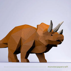 DIY/doe het zelf Dinosaurus - Triceratops